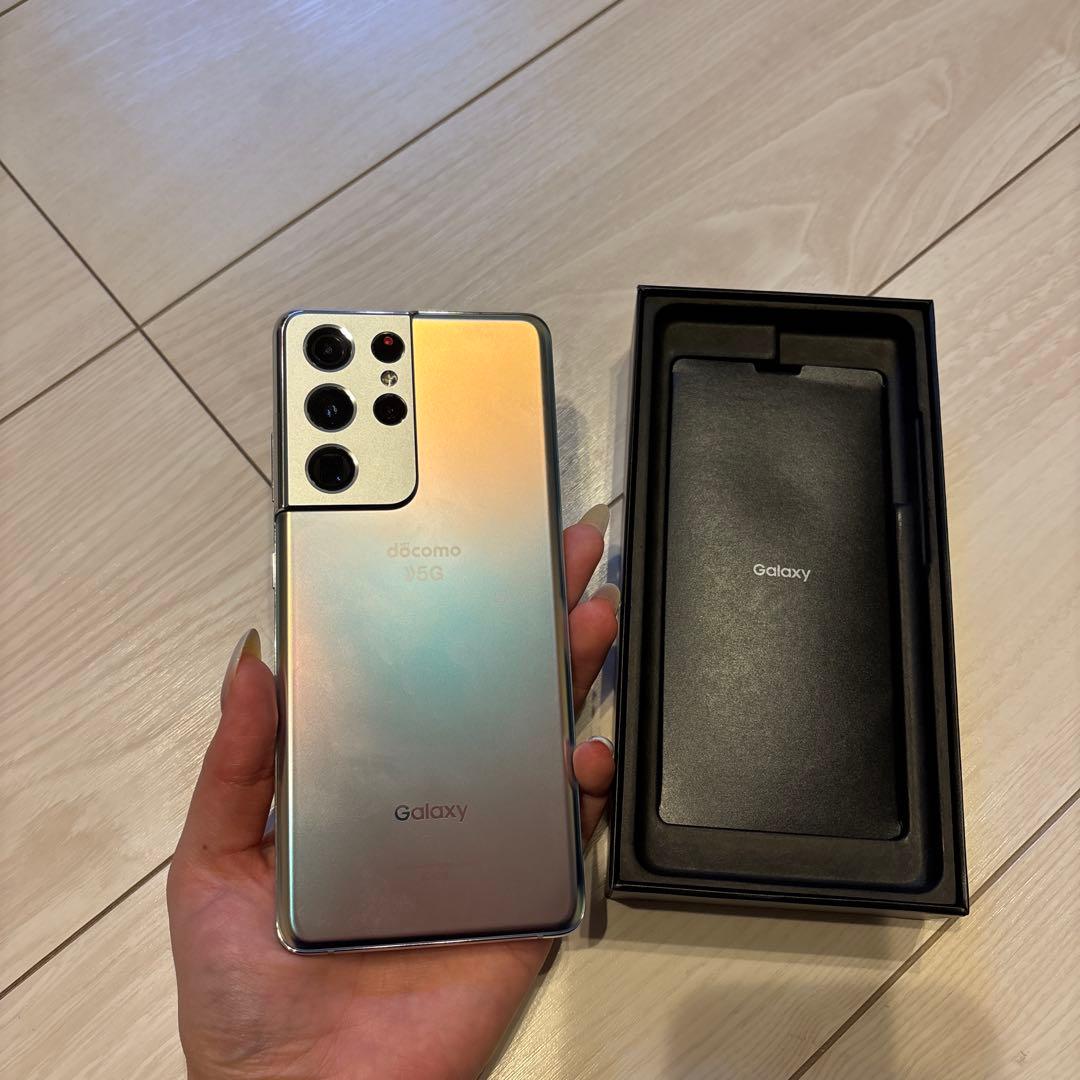 Galaxy S21 Ultra 5G docomo シルバー 本体