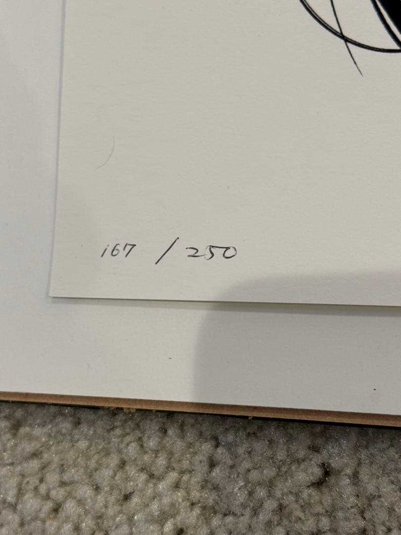 大友昇平 版画 「Whirlwind(つむじ風)」 限定250部