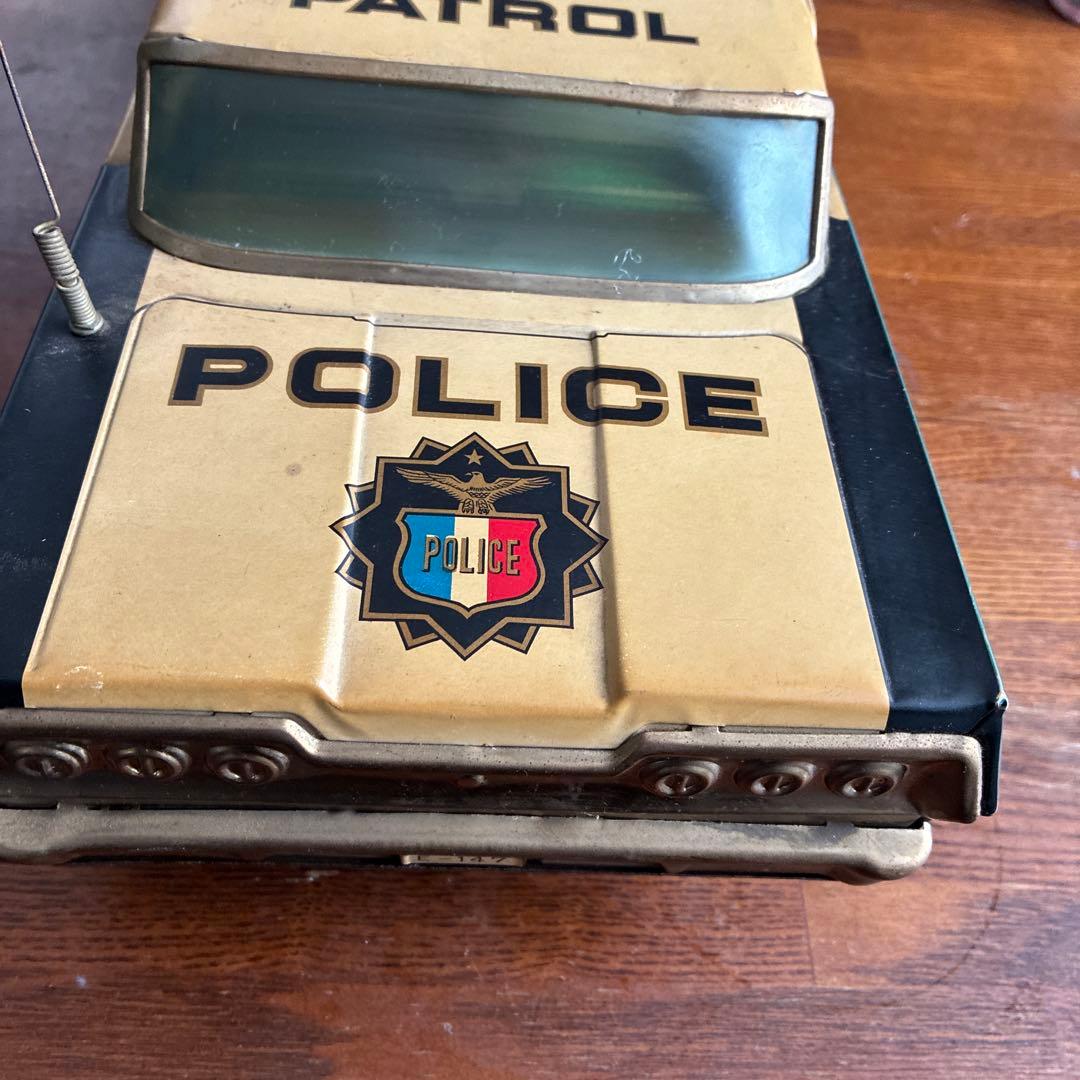 ハイウェイパトロールカー 金属製　（野村）