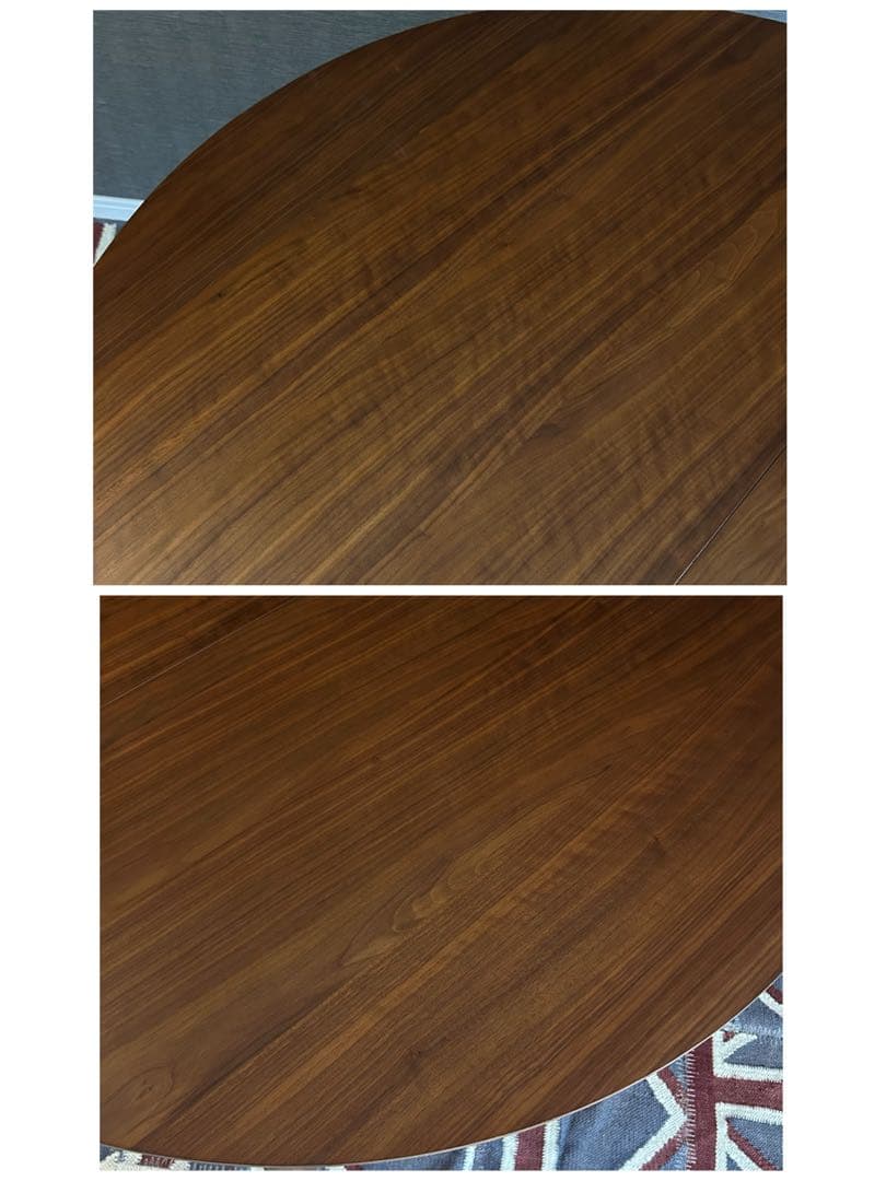 【美品】ウニコ ブレナ エクステンションテーブル Φ1100 伸縮式 24年製