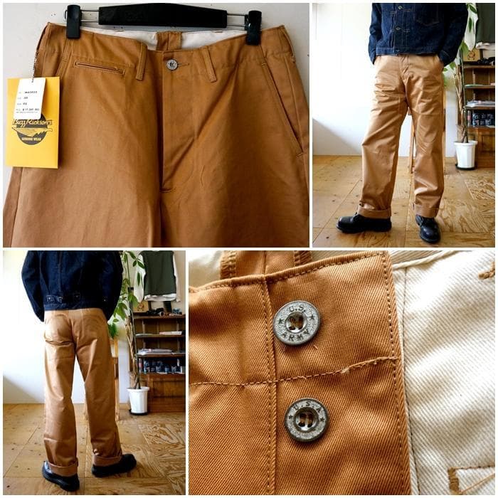 バズリクソンズ BUZZ RICKSONS チノパンツ M43035　 34
