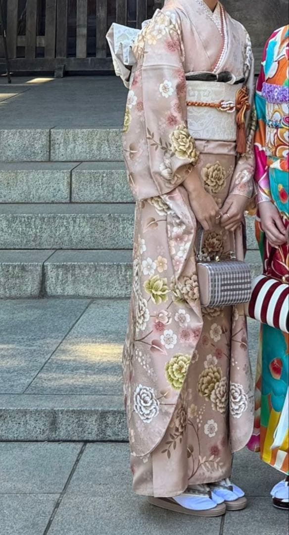 振袖フルセット ピンク 一蔵 オンディーヌ Ondine 成人式 淡色 くすみ