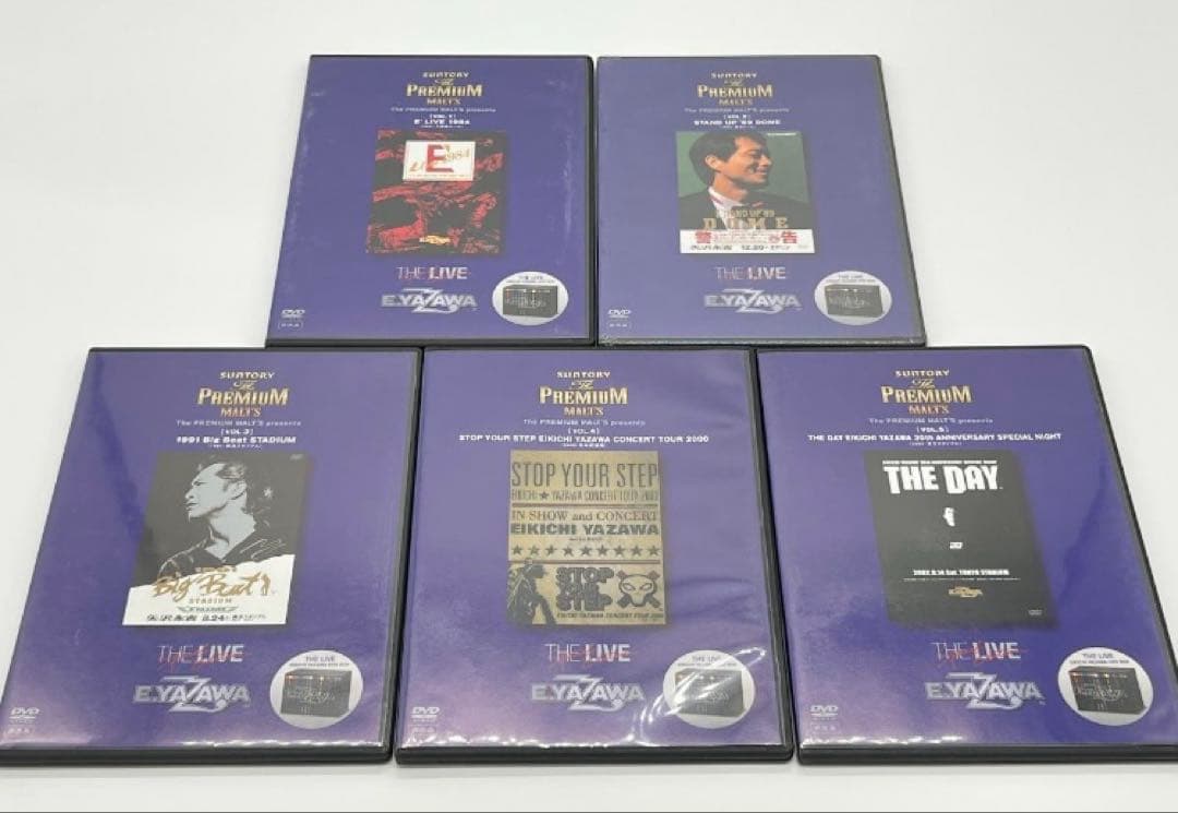 新品未開封！最安値プレモル当選矢沢永吉 THE LIVE 非売品DVD5枚セット