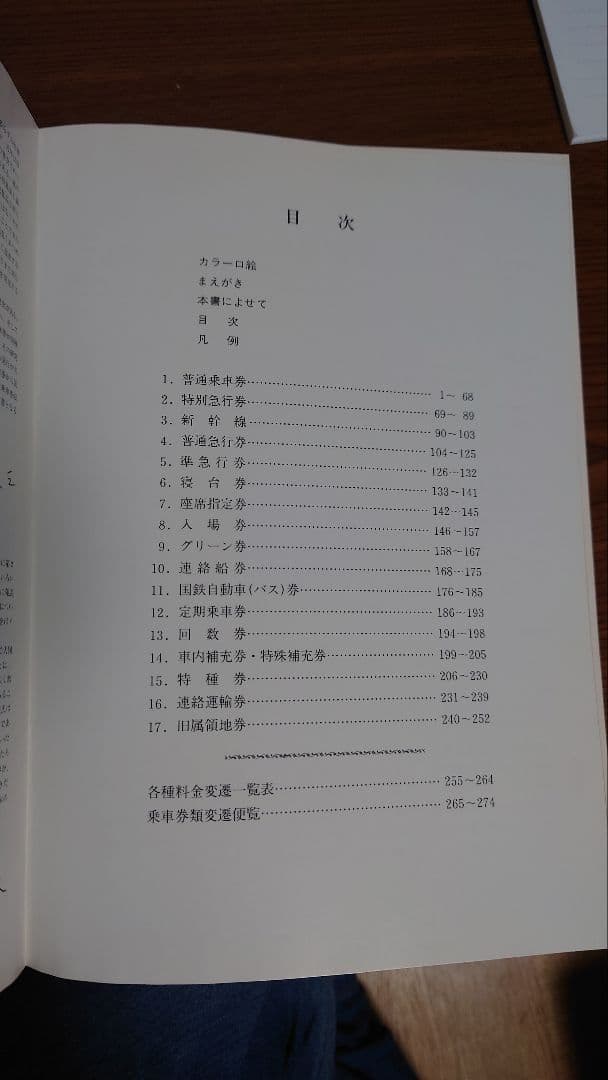国鉄乗車券類歴史辞典　初版発行　限定２０００部