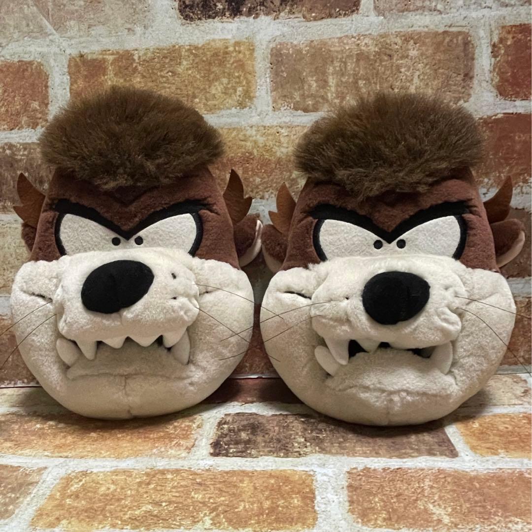 1999年TAZ タズマニアンデビル ぬいぐるみ ルームウェアスリッパ