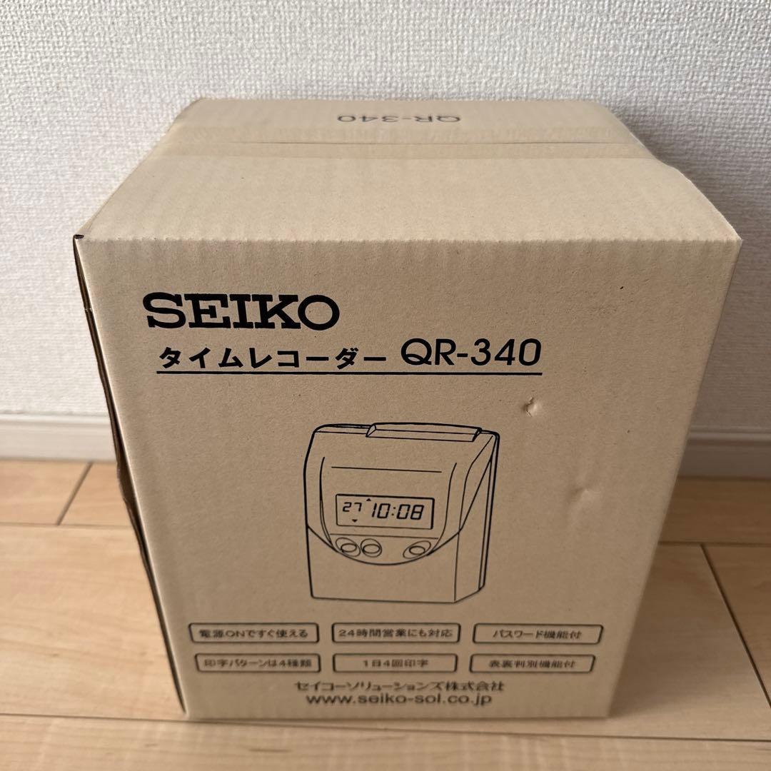 SEIKO タイムレコーダー QR-340