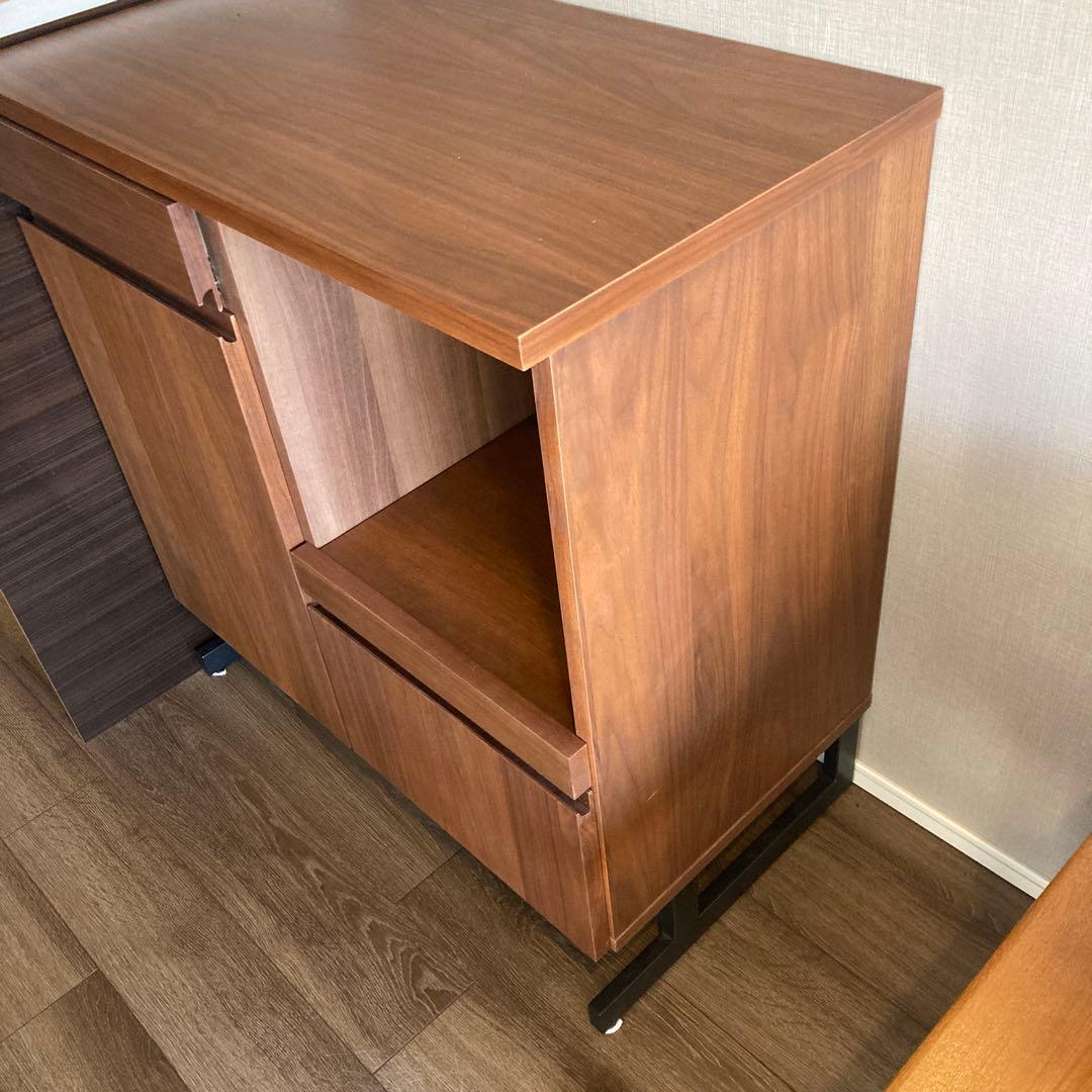 【美品】unico HOXTON ホクストン キッチンカウンター キャビネット