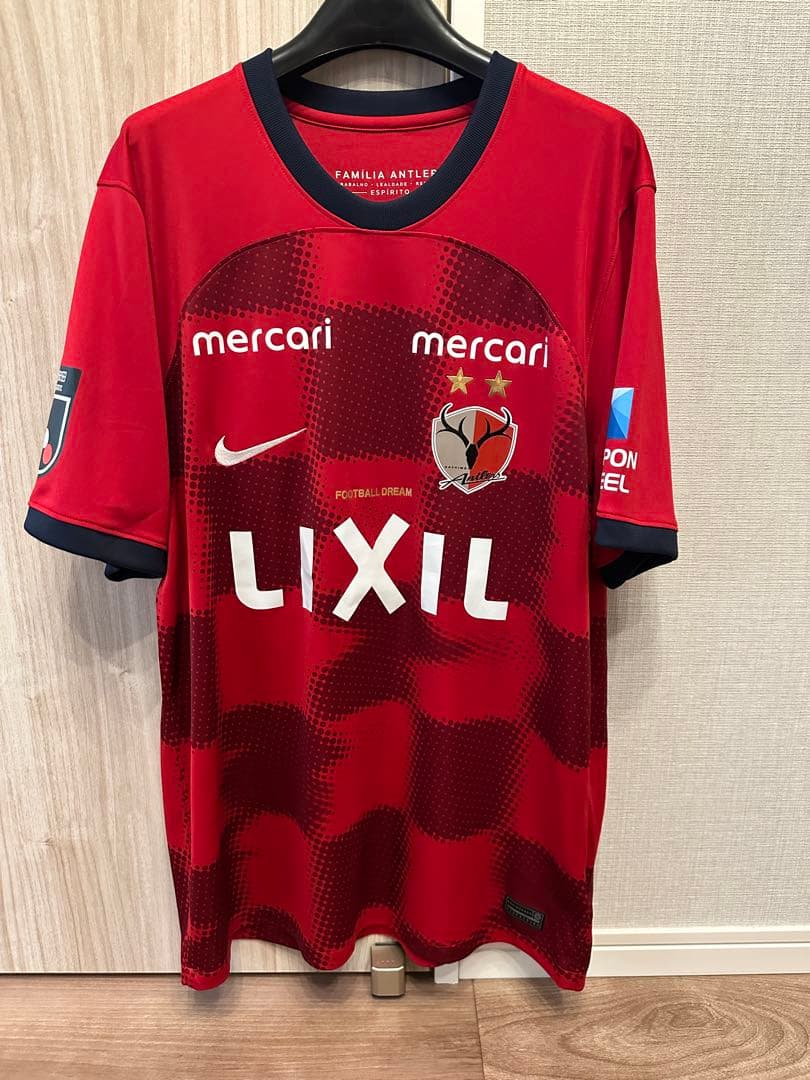 鹿島アントラーズ　 2024シーズンNIKEホームユニフォーム 25佐野海舟