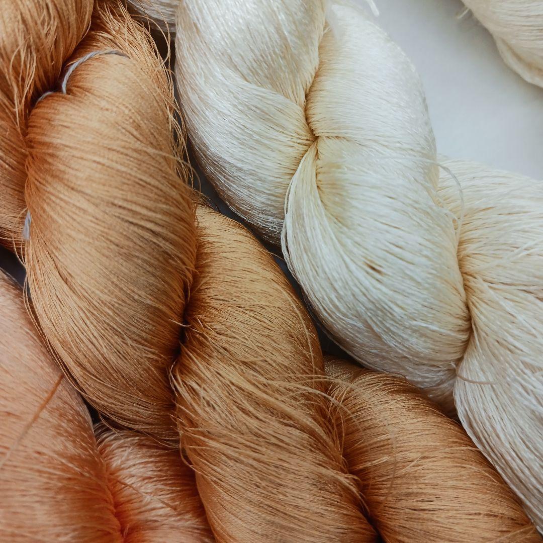 織物、組紐、刺繍手芸用絹糸セット361