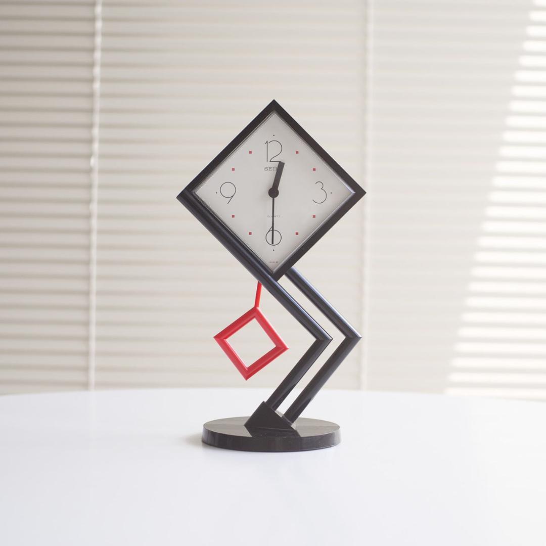 SEIKO ポストモダン 振り子 置き時計