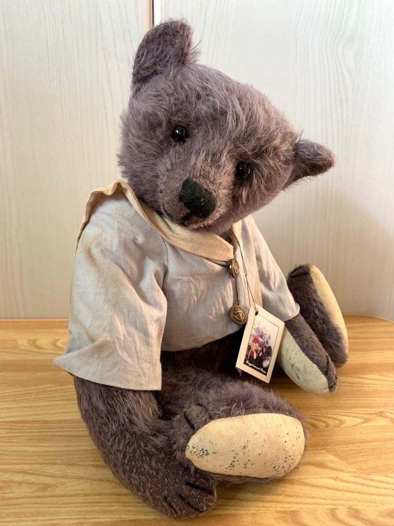 フォーゲットミーノット　テディベア　JOY様　海外作家　アーティスト作家