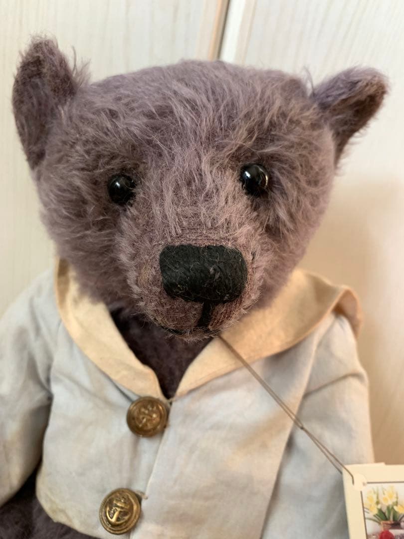 フォーゲットミーノット　テディベア　JOY様　海外作家　アーティスト作家