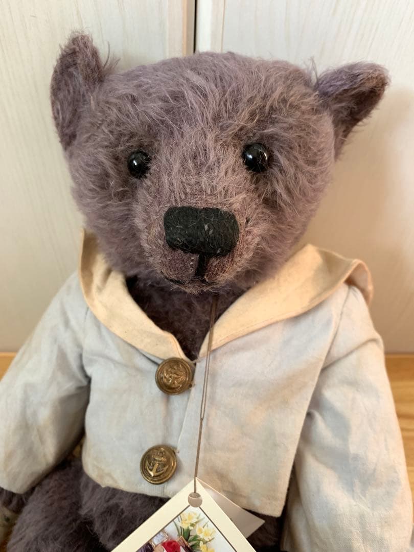 フォーゲットミーノット　テディベア　JOY様　海外作家　アーティスト作家