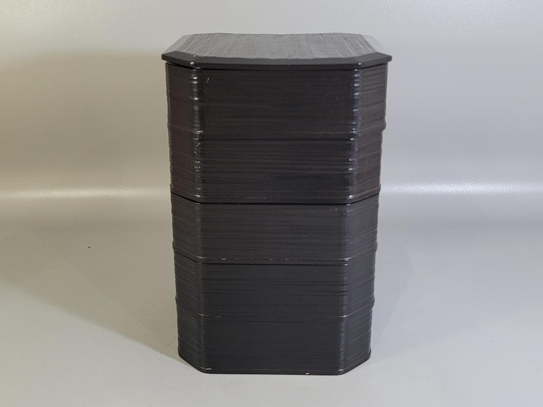 DT304 茶道具 一閑塗 縁高 共箱 美品