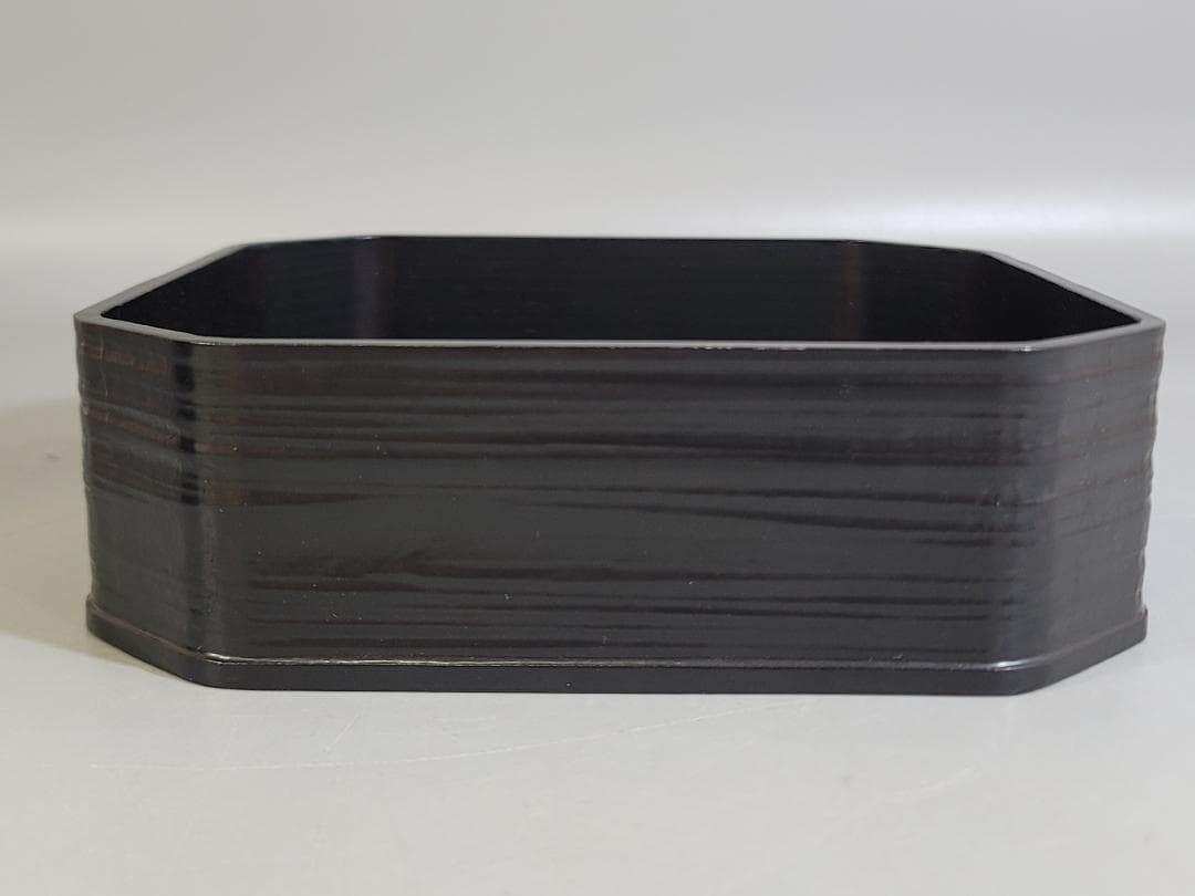 DT304 茶道具 一閑塗 縁高 共箱 美品