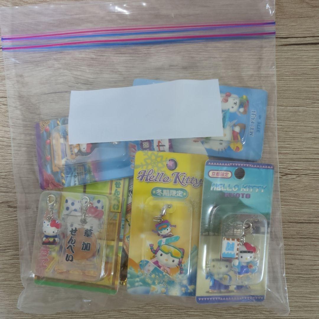 未使用 ハローキティ ファスナーマスコット ご当地 キティ 根付