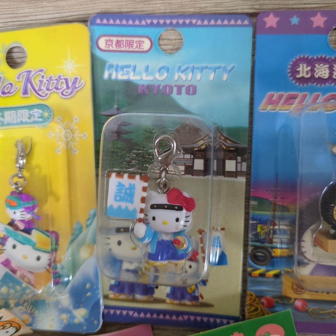 未使用 ハローキティ ファスナーマスコット ご当地 キティ 根付