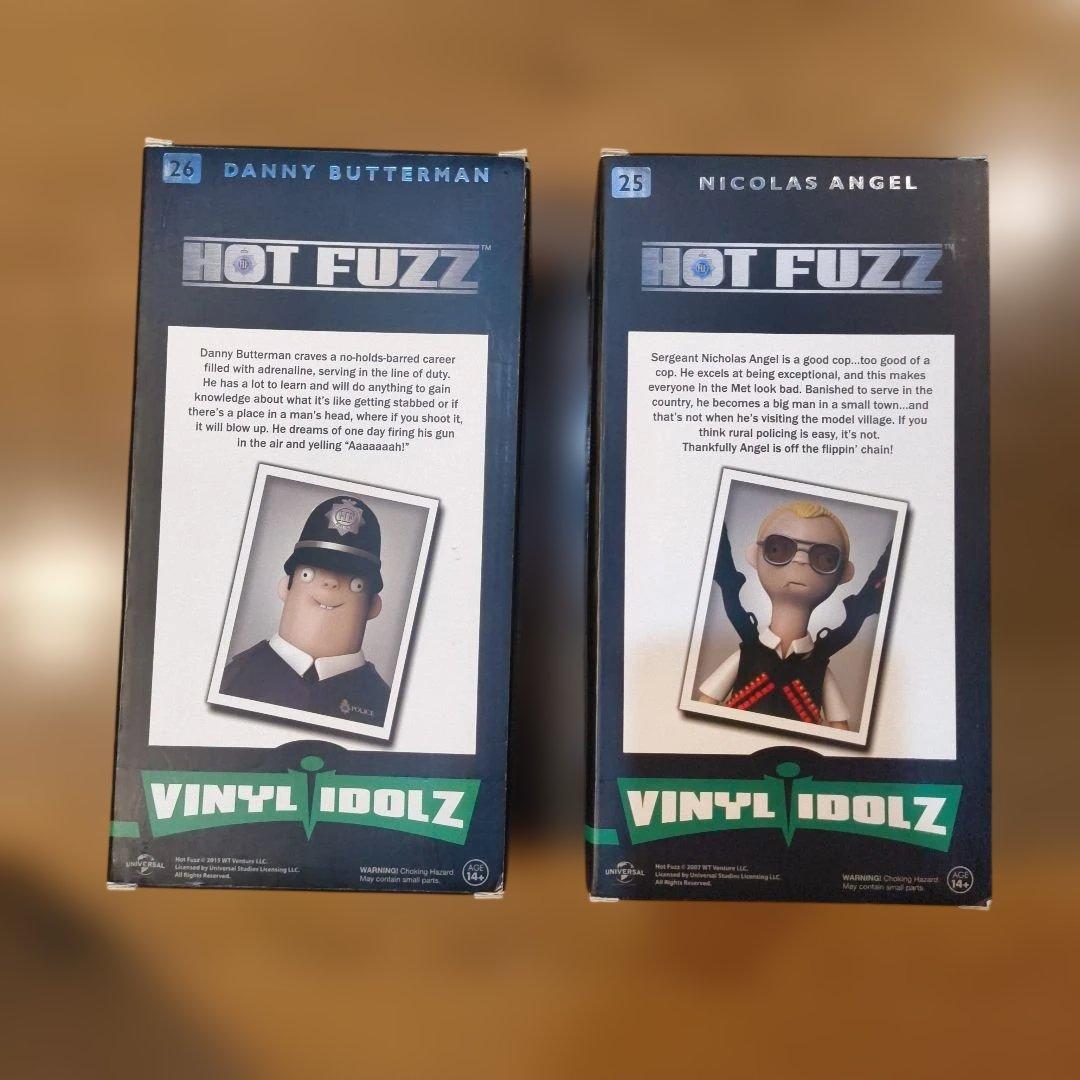 VINYL IDOLZ HOT FUZZ ホットファズ フィギュア 2体セット