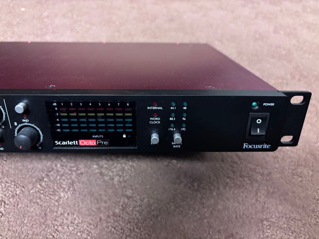 配信機器・PA機器・レコーディング機器 Focusrite Scarlett Octo Pre