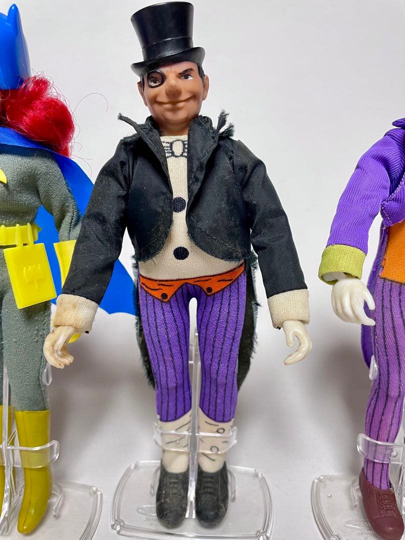 バットマン　メゴ社　12インチ　8インチ4体おまけ付き　ビンテージ　レア　レトロ