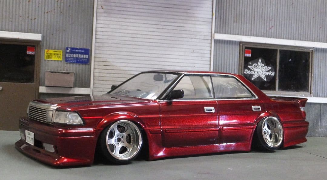 1/24 130系　クラウン 完成品　インシュランス　VIP UZS131