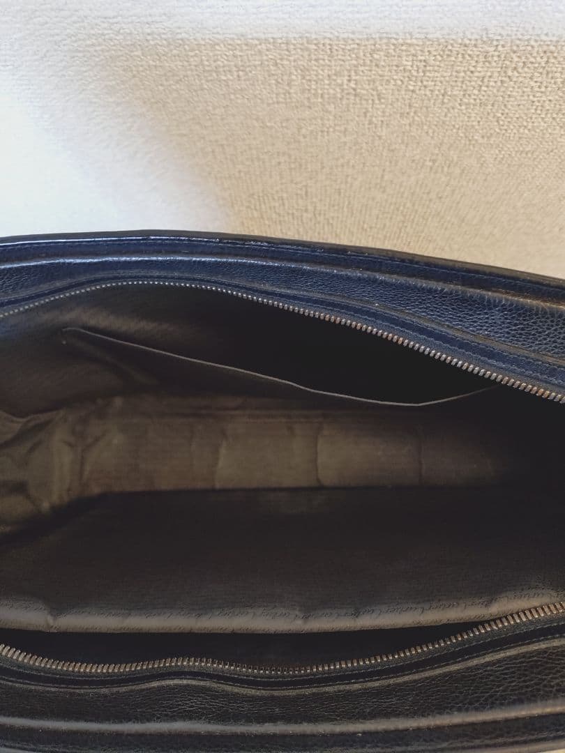 Cartier カルティエ レザー ブリーフケース ビジネスバッグ ブラック