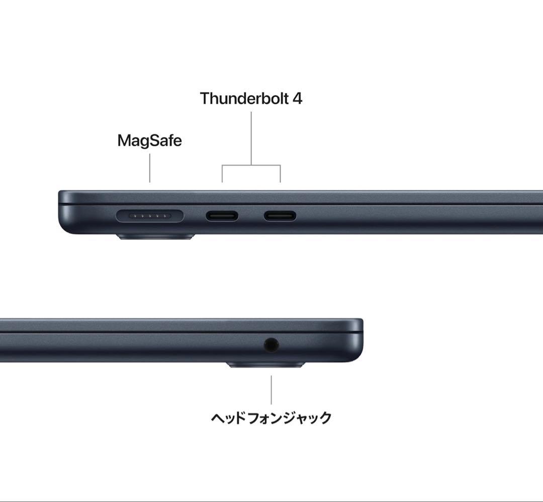MacBookair M4 13インチ256GB 16GB