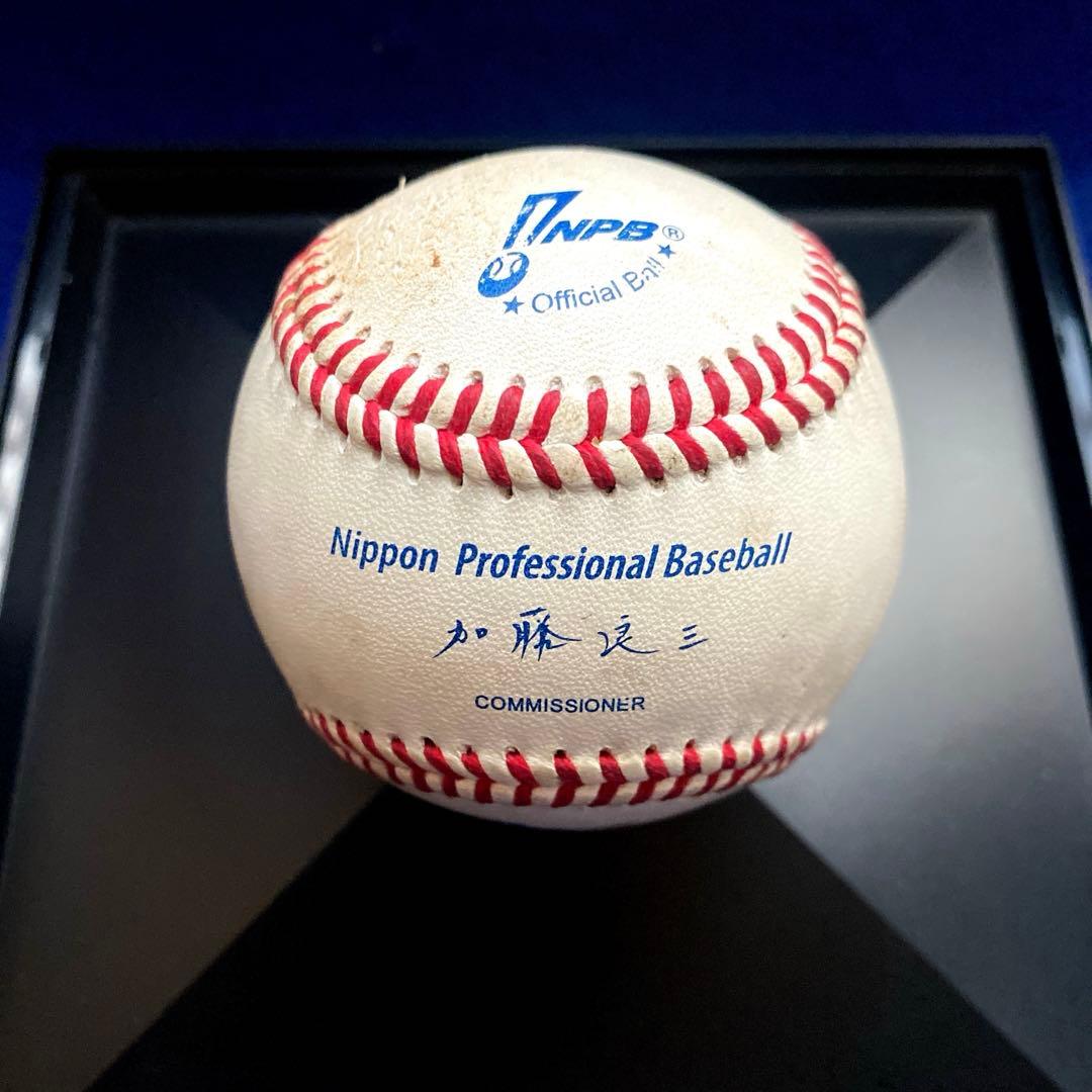 【当時物】2013開幕戦　大谷翔平　先発出場　直筆サイン　NPB試合球