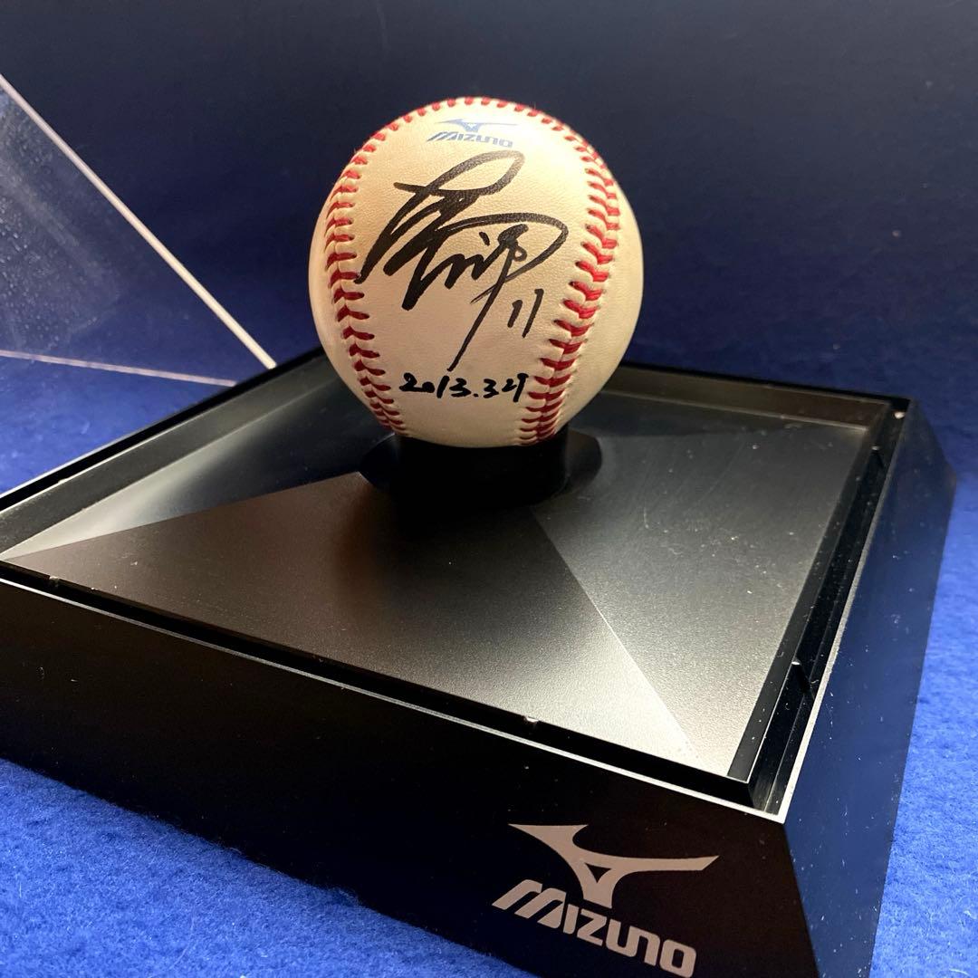 【当時物】2013開幕戦　大谷翔平　先発出場　直筆サイン　NPB試合球