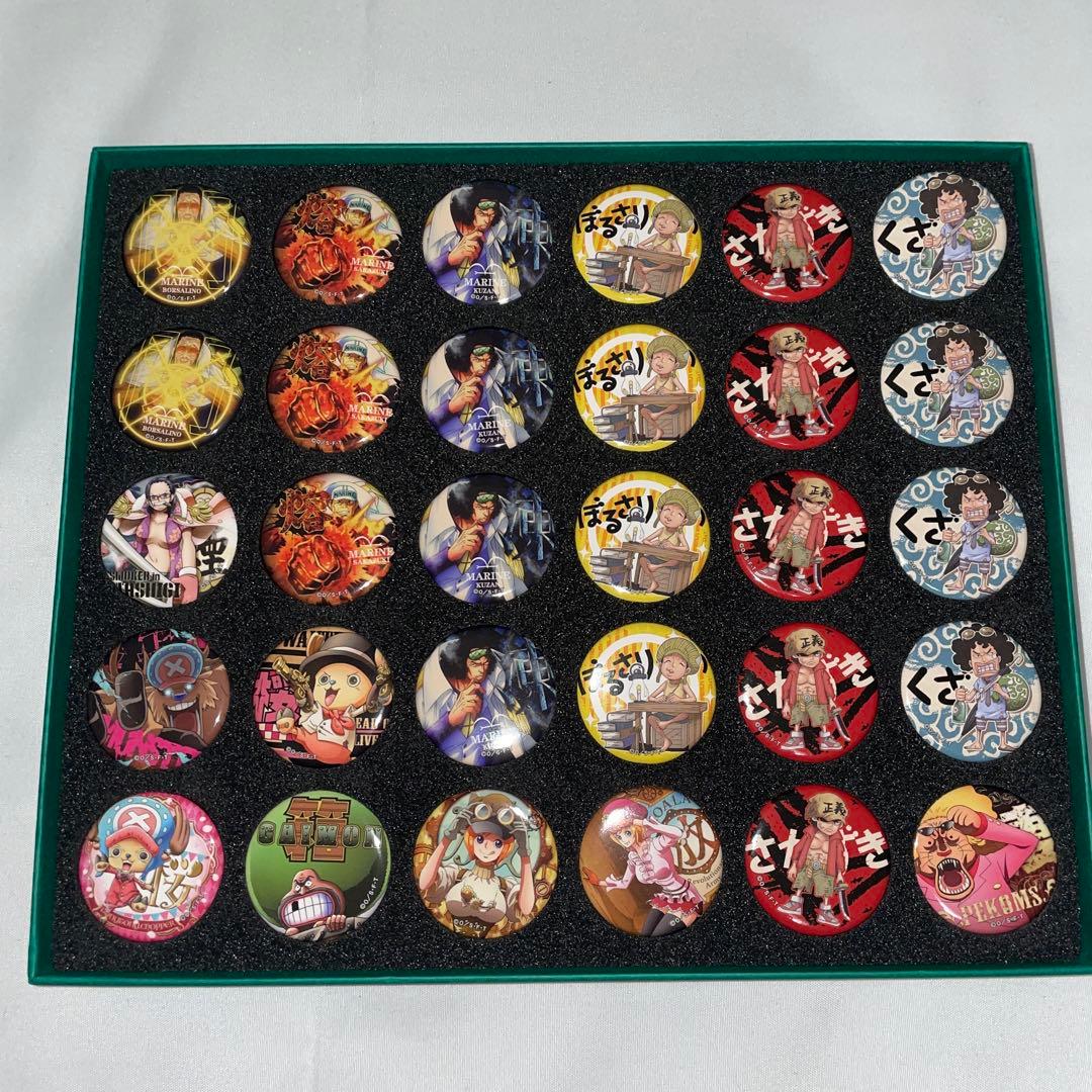 ワンピース 麦わらストア 10周年記念 輩缶バッジコレクション