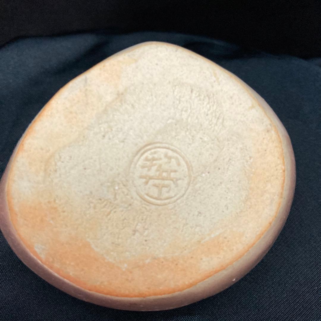 茶道具　萩蛤香合　新品未使用　15代坂倉新兵衛