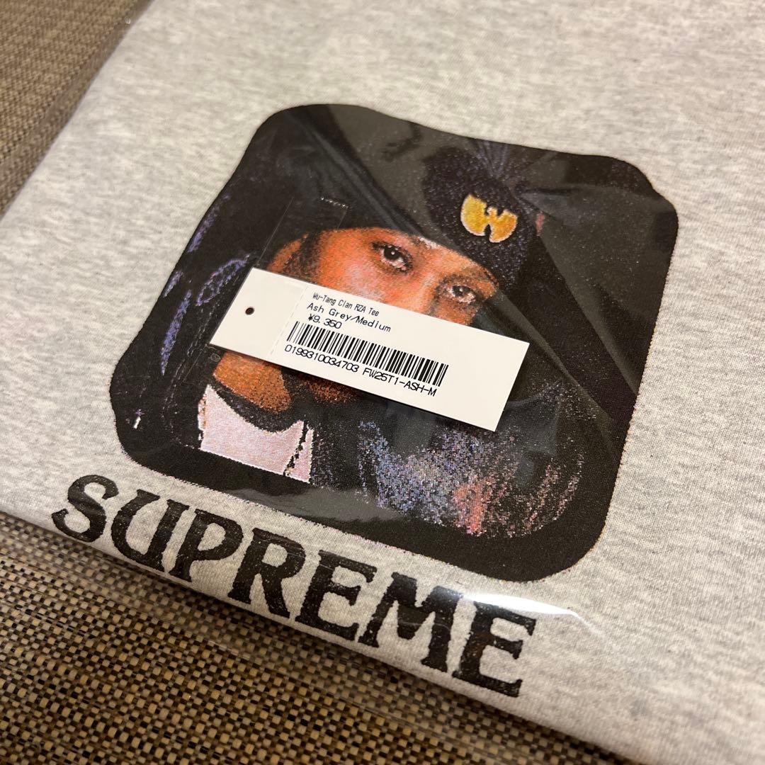 最安値 Supreme/Wu-Tang Clan RZA Tee アッシュグレー