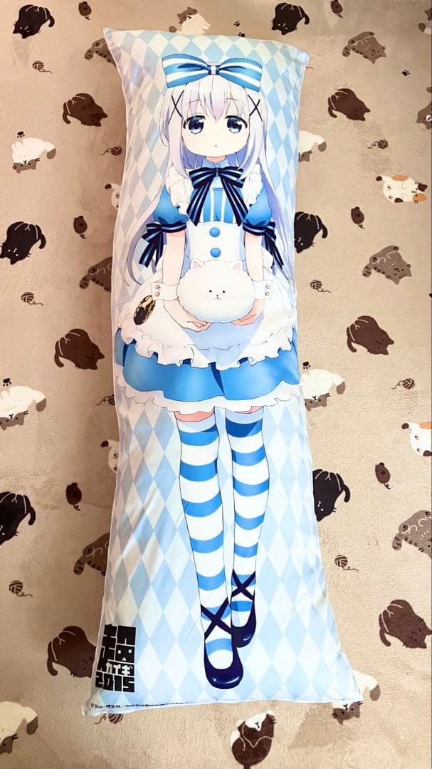 「ご注文はうさぎですか？」のチノちゃんの抱き枕　ロングクッション