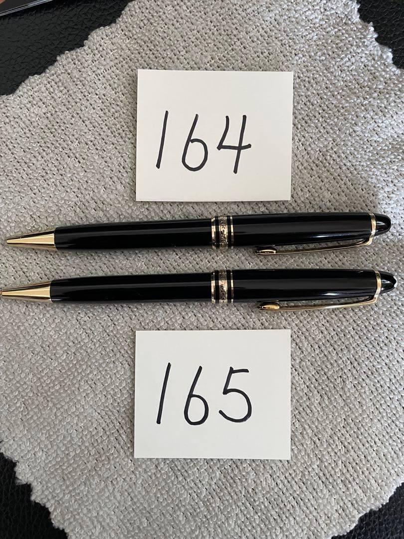 ◾️MONT BLANC モンブラン◾️164 ボールペンと165ペンシル◾️2本組◾️