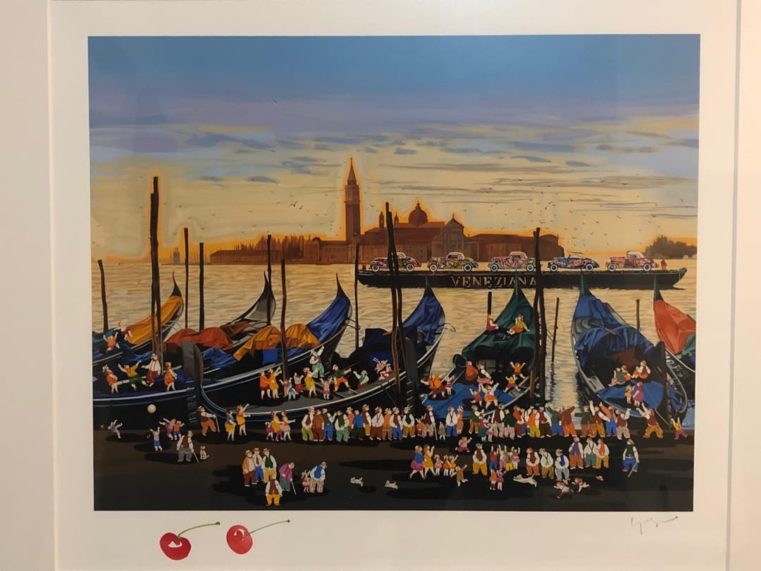 特大サイズ<ヒロ・ヤマガタ作> アースリー・イン・ベニス