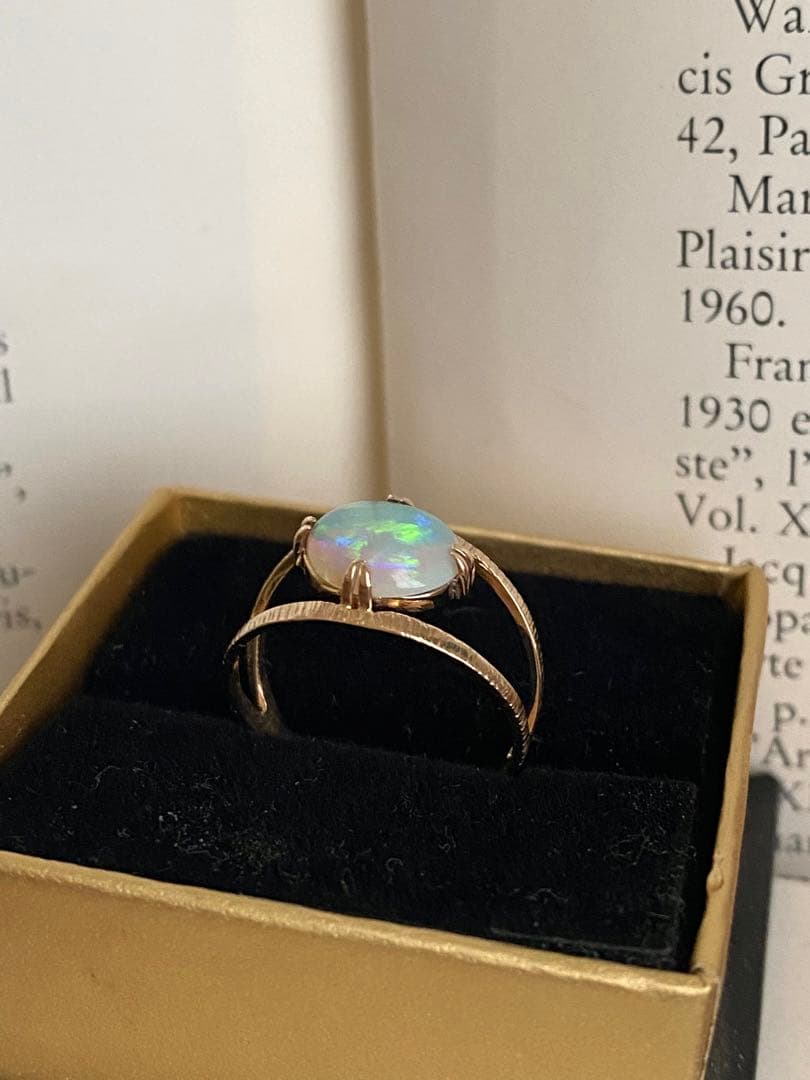 ♡理楽♡　オーダー　オパールデザインリング