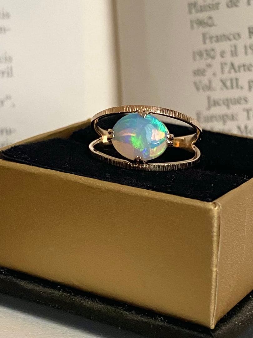 ♡理楽♡　オーダー　オパールデザインリング