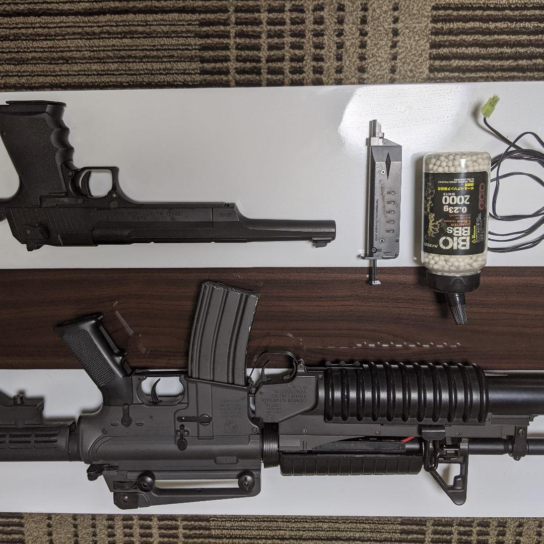 東京マルイ【中古】M4A1電動モデルガンセット