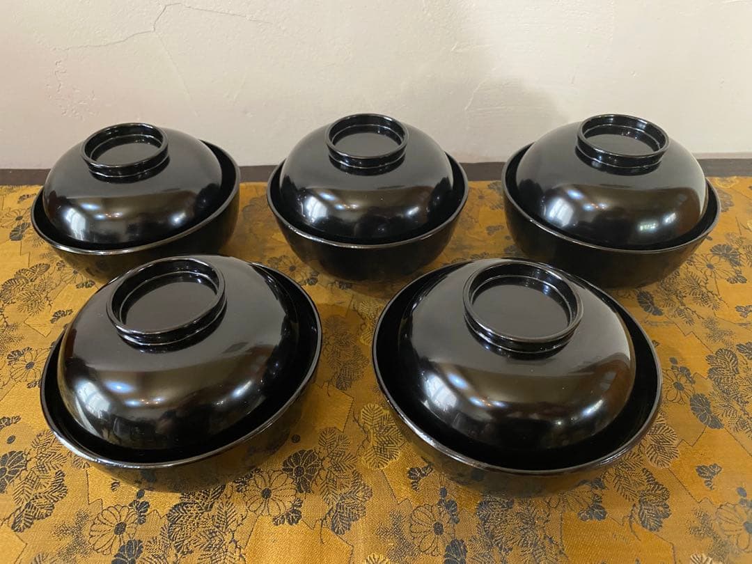 茶道具　懐石道具一式　新品未使用品　木製　本漆