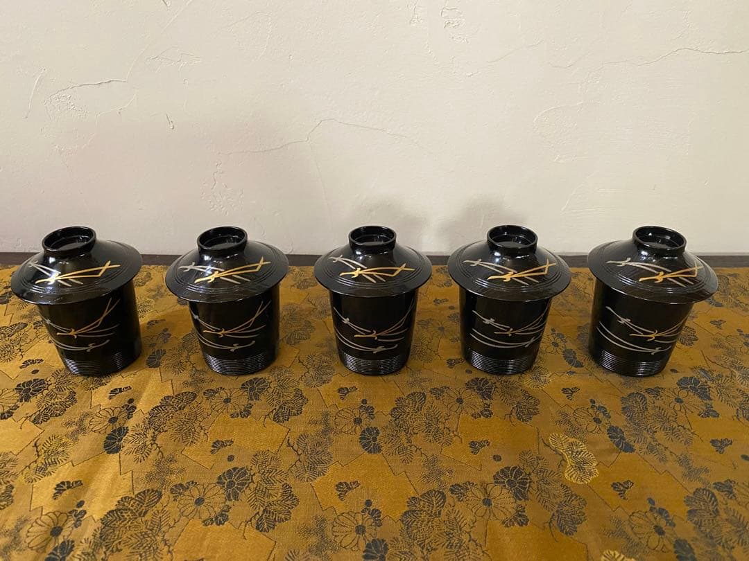 茶道具　懐石道具一式　新品未使用品　木製　本漆