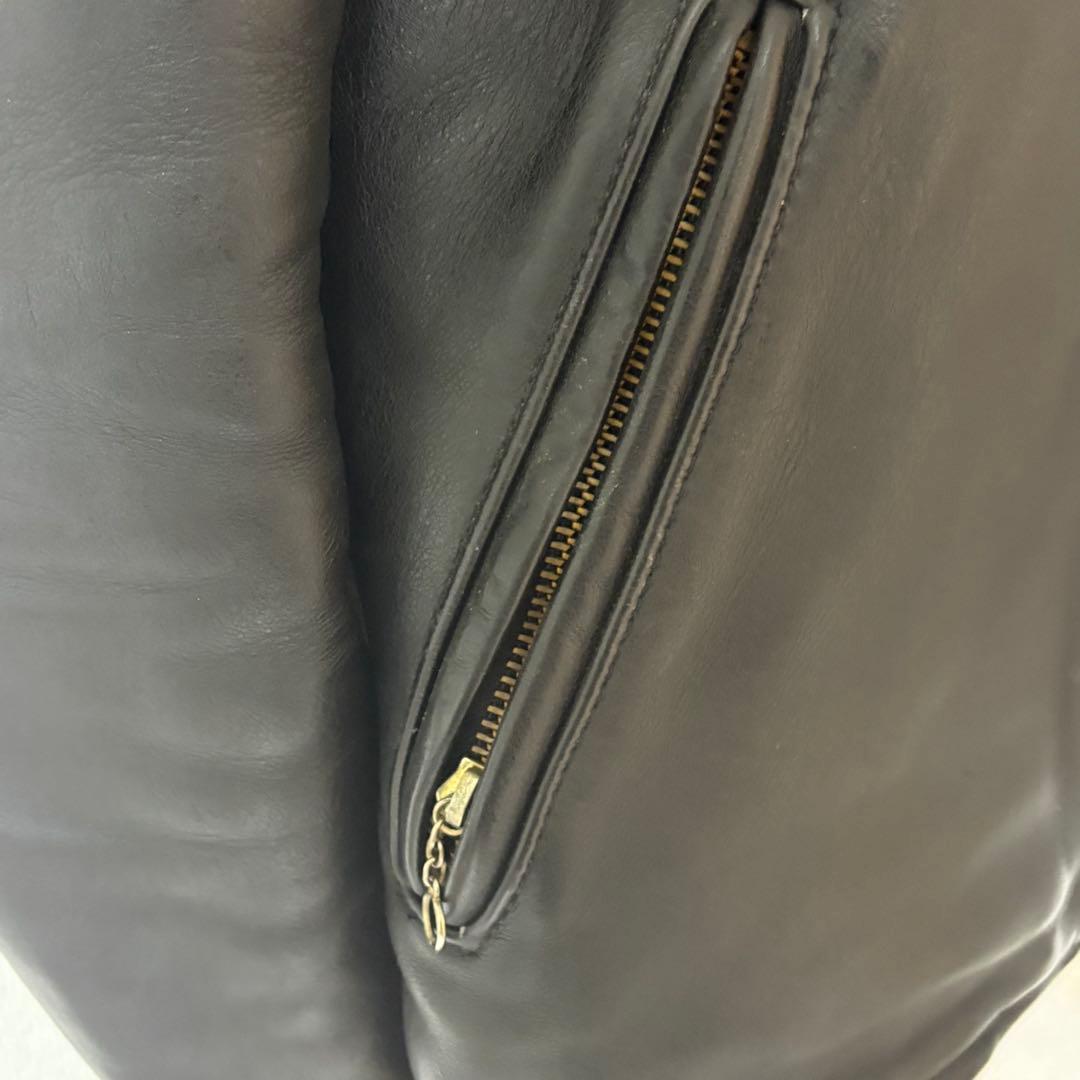 訳あり 90s Vanson シングルライダース USA製 サイズ36 古着