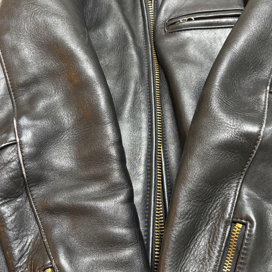 訳あり 90s Vanson シングルライダース USA製 サイズ36 古着