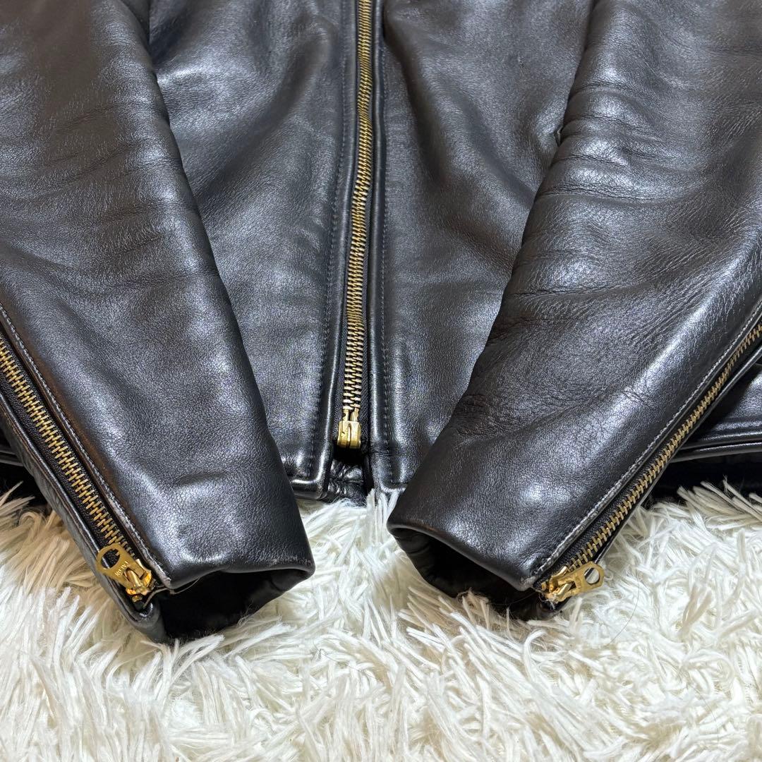 訳あり 90s Vanson シングルライダース USA製 サイズ36 古着