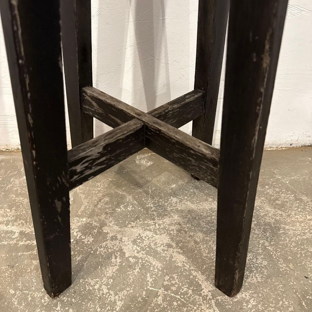 ヴィンテージ　バースツール　ペイント　ハイチェア　1