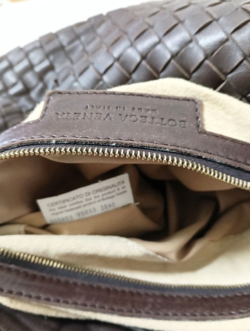 Bottega Veneta ホーボーショルダーバック　ブラウン