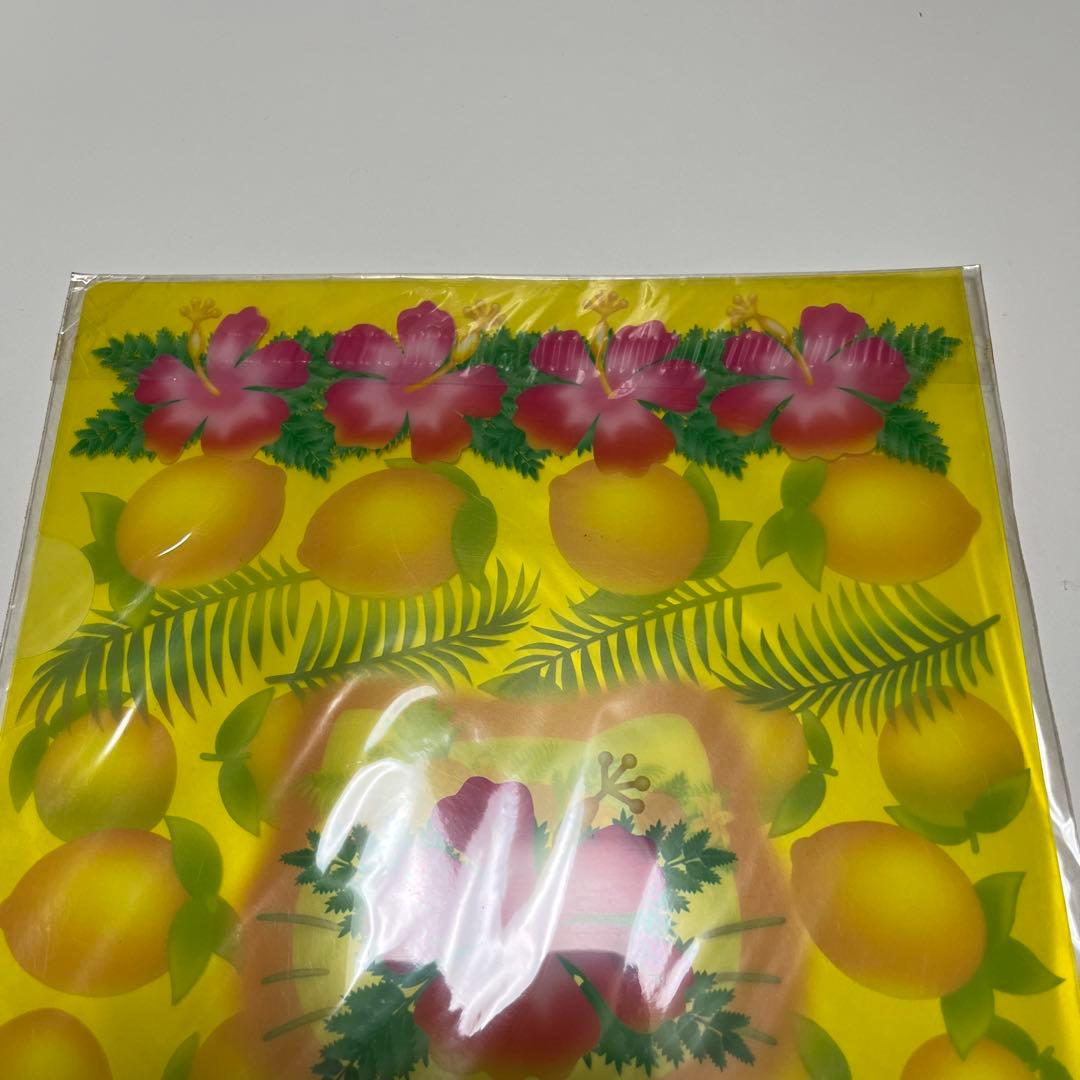 ハローキティA4クリアファイル サマー2001年製 新品未使用サンリオ レア