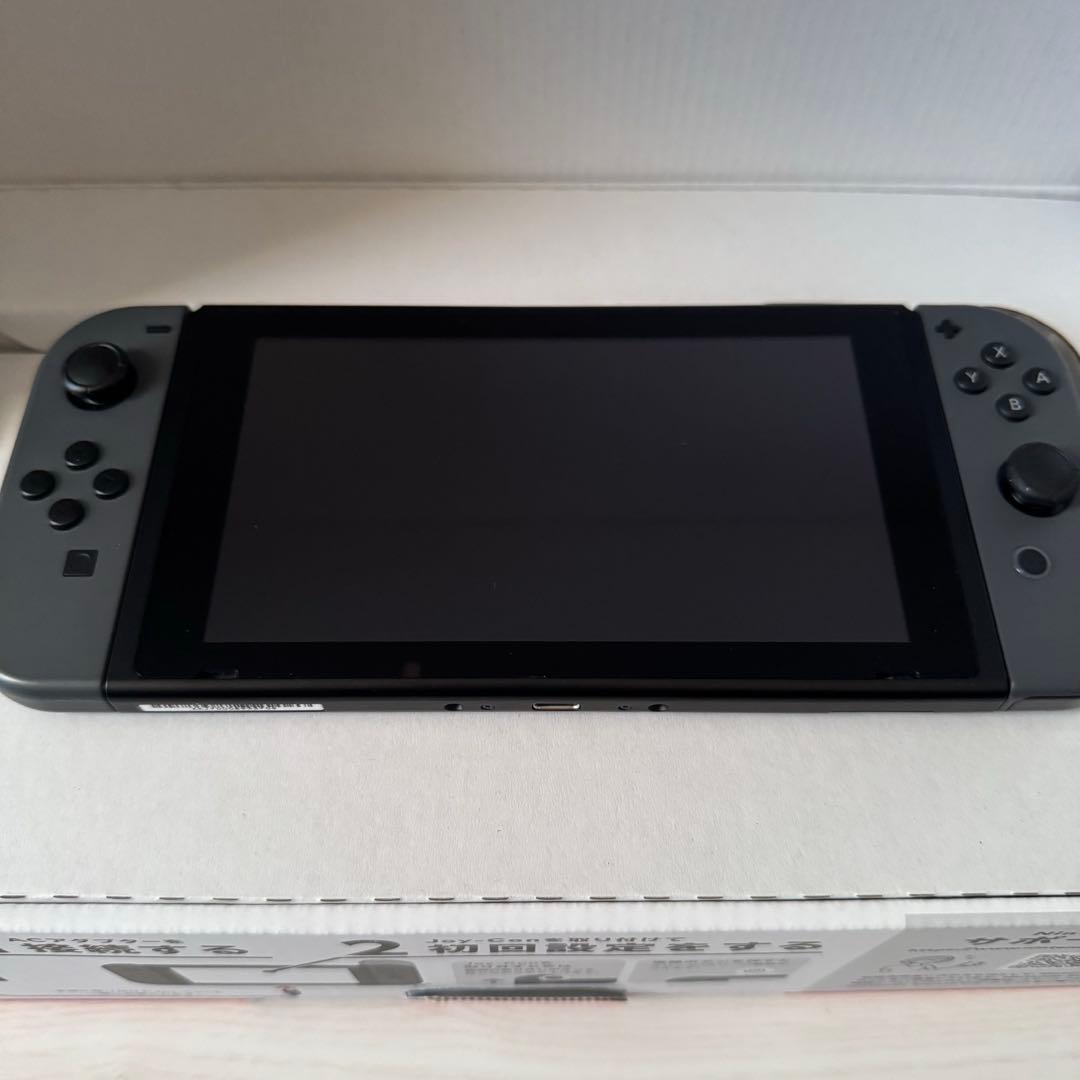 Nintendo Switch 本体 グレー microSD 128G 付き