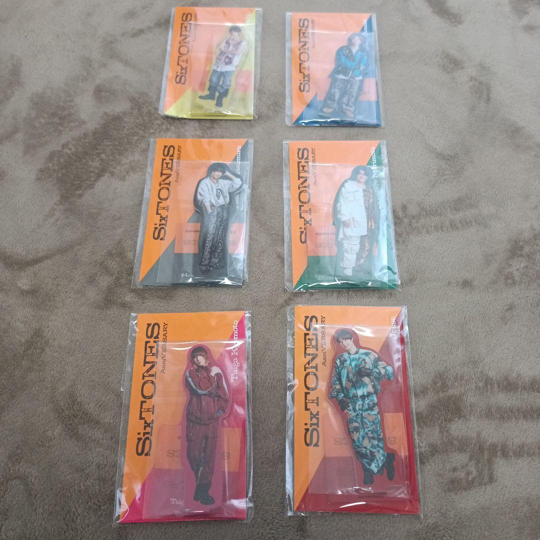 SixTONES 両面アクリルスタンド 6個セット