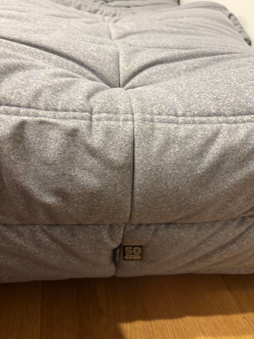 Tom リーンロゼ トーゴ　 パフ(50周年) グレー