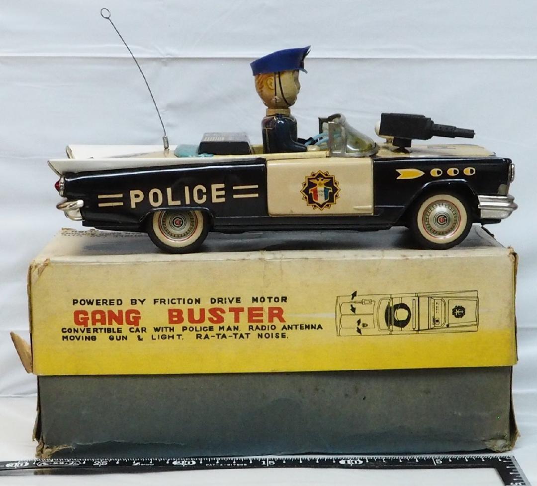 イチコー【ビュイック エレクトラ ギャングバスター】ブリキ tin car箱付